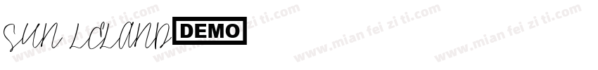 SUN LELAND字体转换